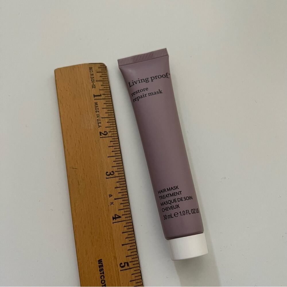 Living Proof restore repair mask 30ml/1 fl oz mini travel
